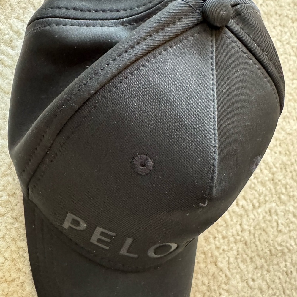 Peloton Structured Black Baseball Cap - image 5